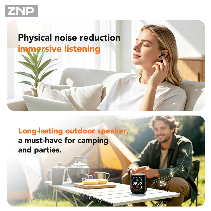 ZNP N04 TWS draadloze oordopje - Headphones recensie en prijs
