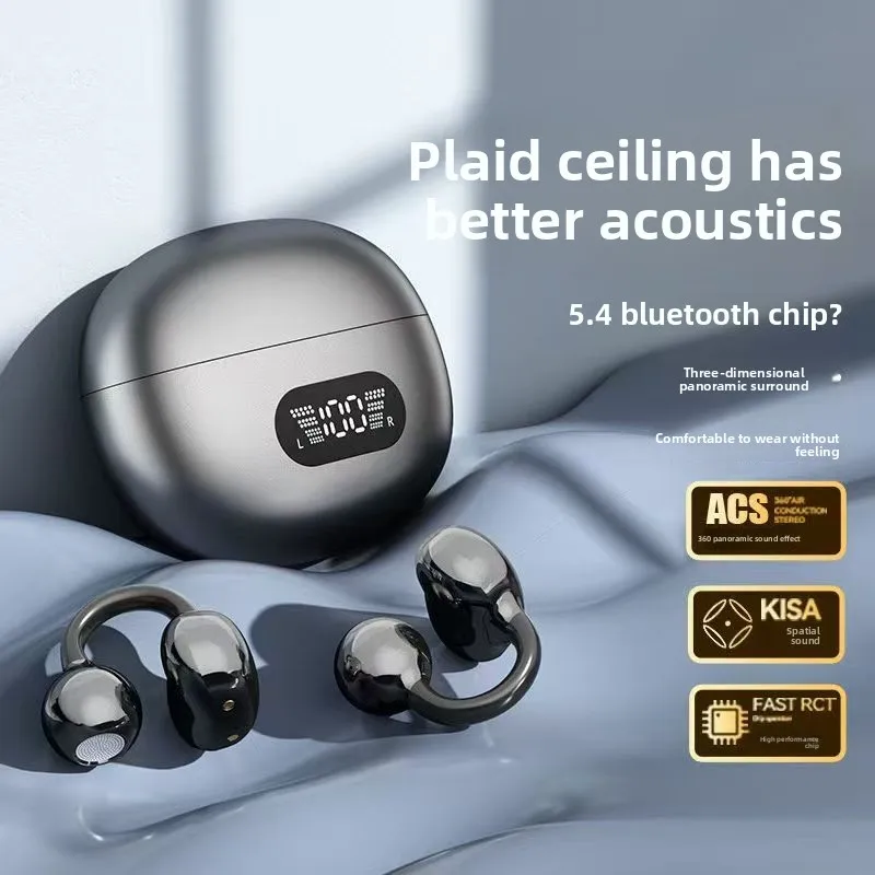 Bluetooth-oordopjes met clip,  - Bone Conduction Running Headphones recensie en prijs