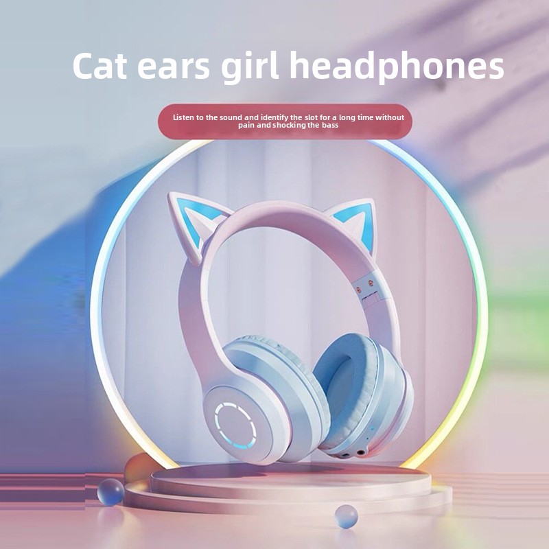 Nieuwe best verkochte op het h - Cat Ear Bluetooth Headset Led recensie en prijs