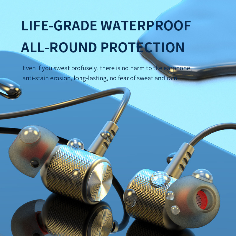 Draadloze hoofdtelefoon, Bluet - Magnetic Neckband Sports Earphones recensie en prijs